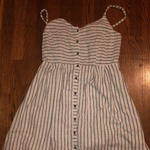 Striped Old Navy Sun Dress Size M